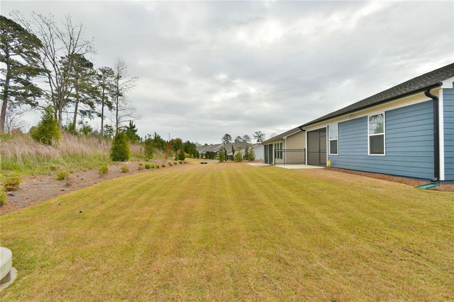 Exterior details and patio area of a home in , Hoschton (Image 4).