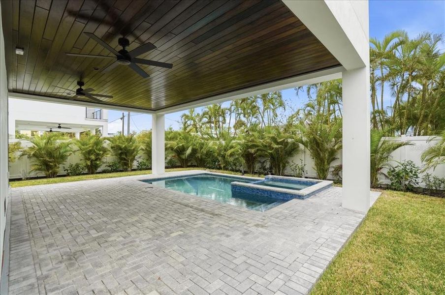 Exterior details and patio area of a home in , Englewood (Image 35).
