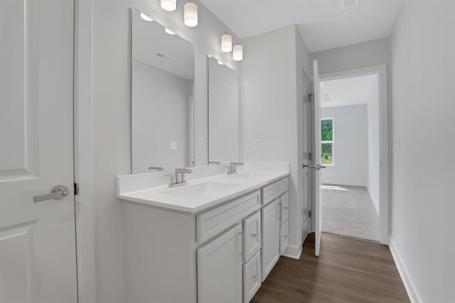 Furnished interior view inside a new home in Laurel Fields, Gainesville (Image 12).