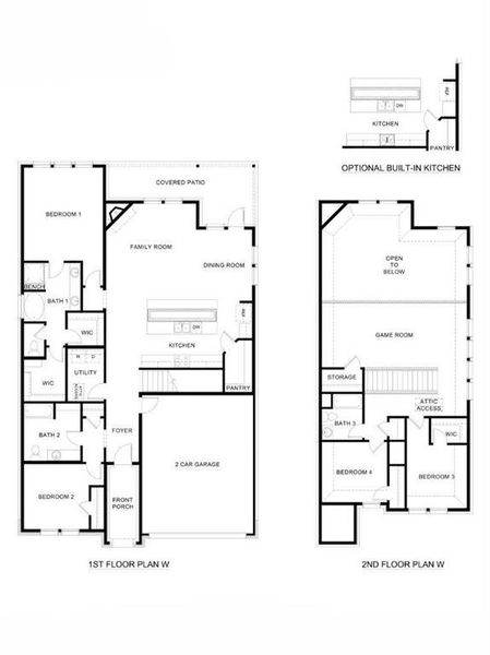 2D floor plan layout of this home in The Landing at Hidden Lakes, McKinney, TX (Image 2). 2D floor plan layout of this home in The Landing at Hidden Lakes, McKinney, TX (Image 2).