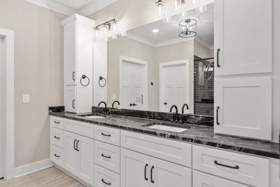 Furnished interior view inside a new home in Whisper Hill, Wendell (Image 40).