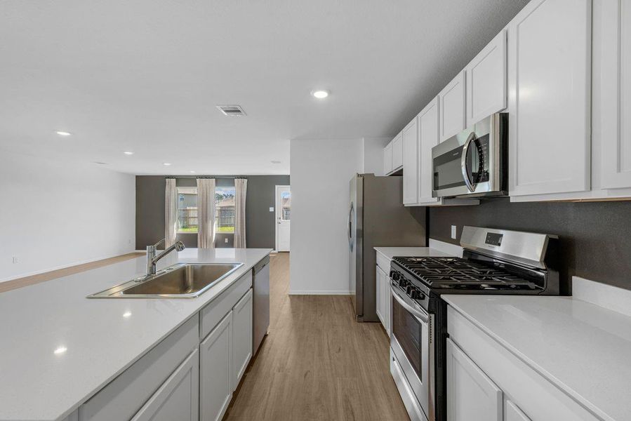 Furnished interior view inside a new home in , New Caney (Image 5). Furnished interior view inside a new home in , New Caney (Image 5).