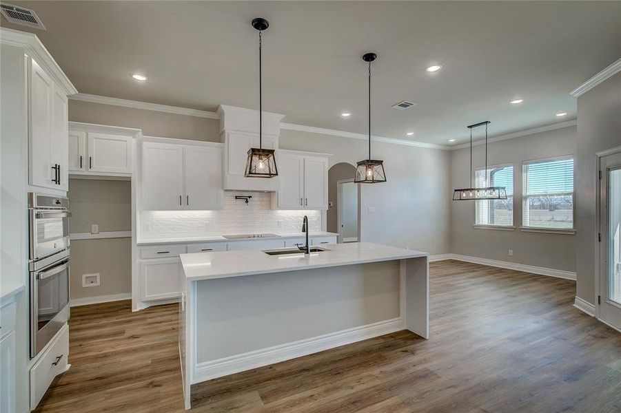 Furnished interior view inside a new home in , Greenville (Image 6).