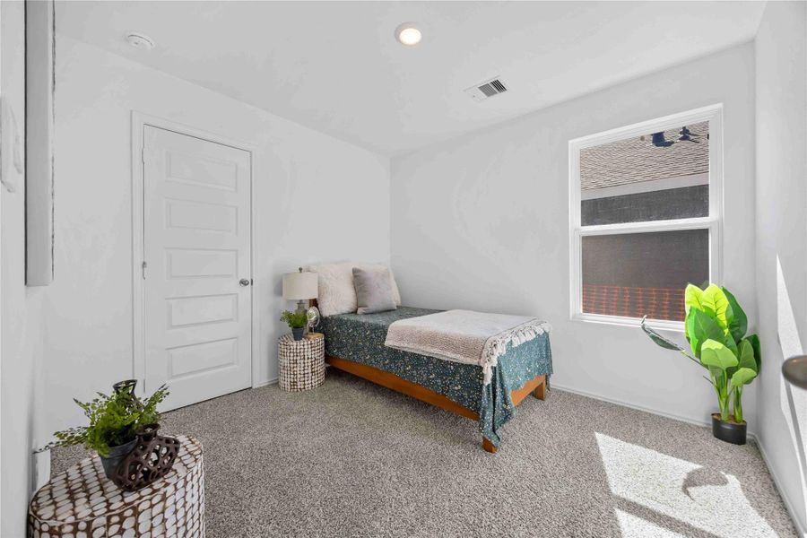 Furnished interior view inside a new home in Legacy Village, Houston (Image 6).