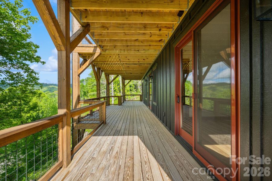 Exterior details and patio area of a home in , Banner Elk (Image 27).