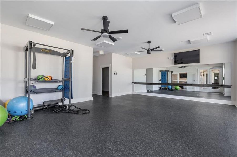 Furnished interior view inside a new home in , Peachtree Corners (Image 11). Furnished interior view inside a new home in , Peachtree Corners (Image 11).