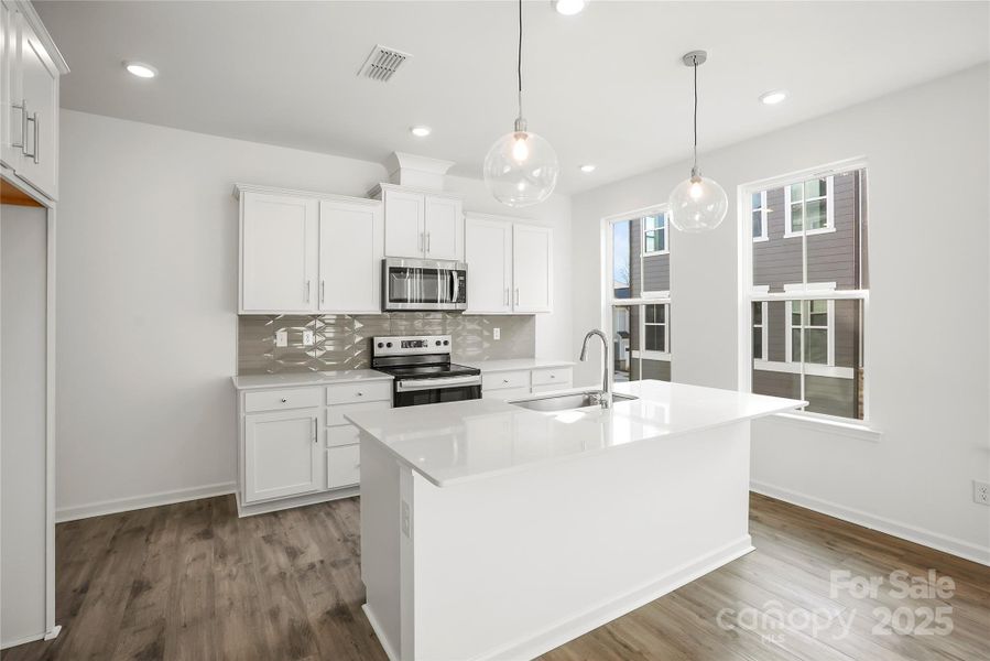 Furnished interior view inside a new home in Galloway Towns, Charlotte (Image 4).