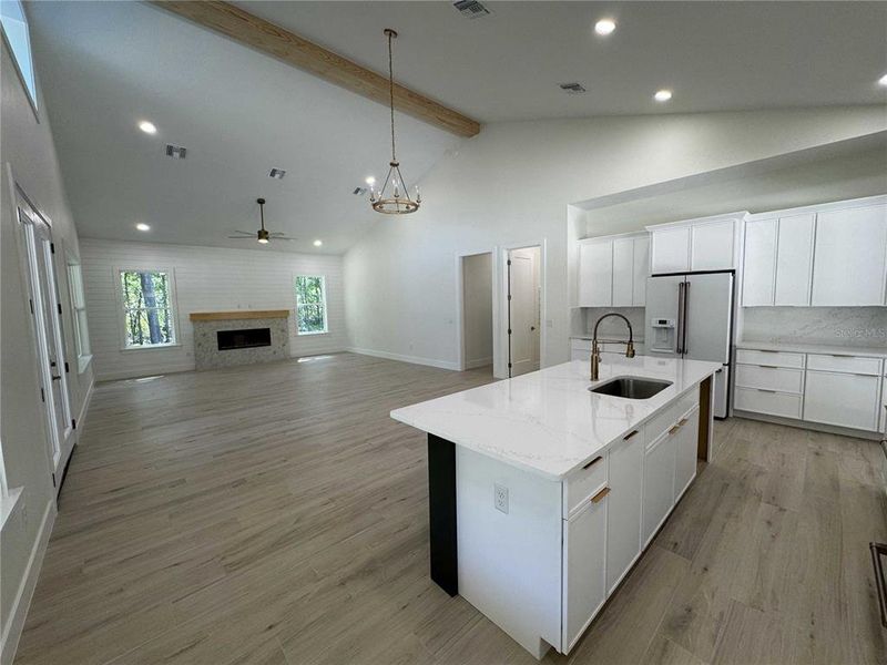 Furnished interior view inside a new home in , Dunnellon (Image 14).