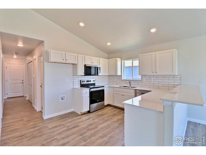 Furnished interior view inside a new home in , Evans (Image 10).