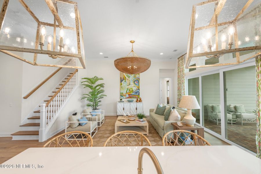 Furnished interior view inside a new home in Reflections at Nocatee, Ponte Vedra (Image 41). Furnished interior view inside a new home in Reflections at Nocatee, Ponte Vedra (Image 41).