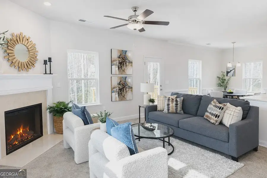 Furnished interior view inside a new home in Canterbury Villas, Carrollton (Image 5).