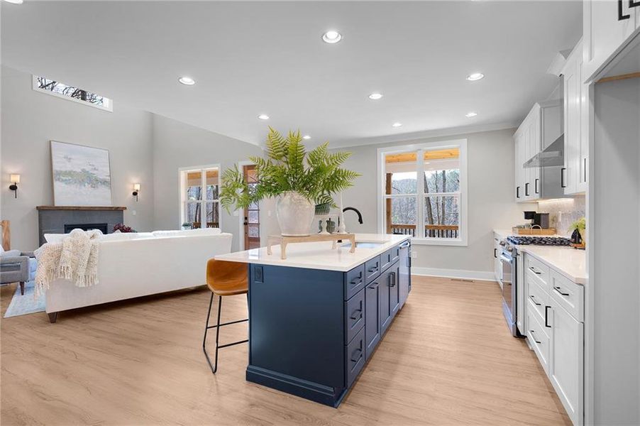 Furnished interior view inside a new home in , Ball Ground (Image 12).