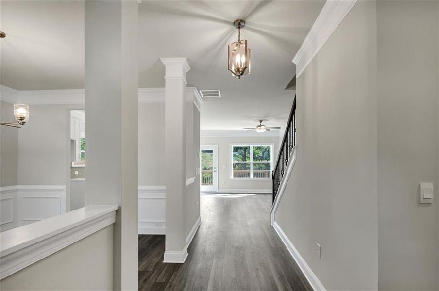 Spacious, unfurnished interior of a new home in Tuscany Hills, Douglasville (Image 26).