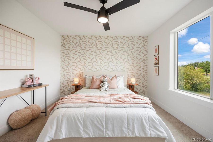 Furnished interior view inside a new home in , Wheat Ridge (Image 42).