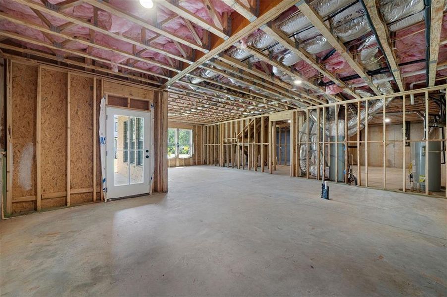 In-progress construction of a new home in , Atlanta, GA (Image 50).