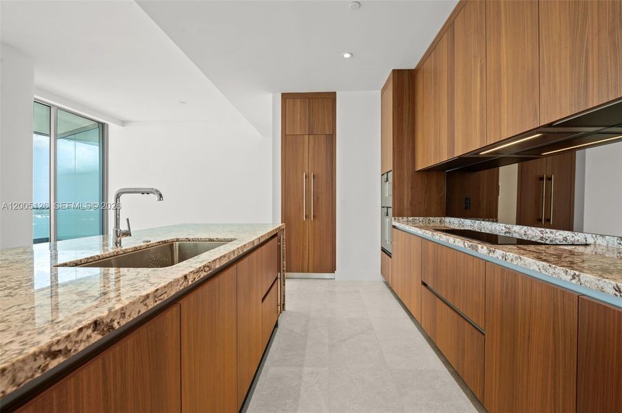 Furnished interior view inside a new home in , Miami (Image 6).