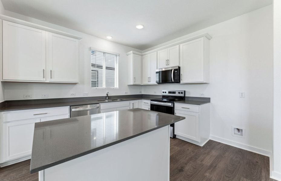 Furnished interior view inside a new home in Sonterra, Jarrell (Image 6).