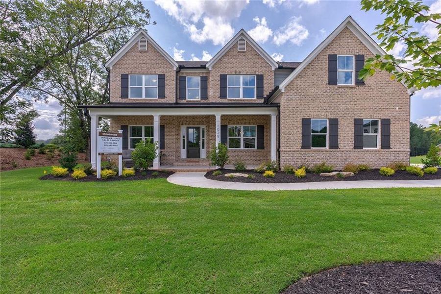 Front exterior of a new home in , Watkinsville, GA, highlighting curb appeal (Image 38).
