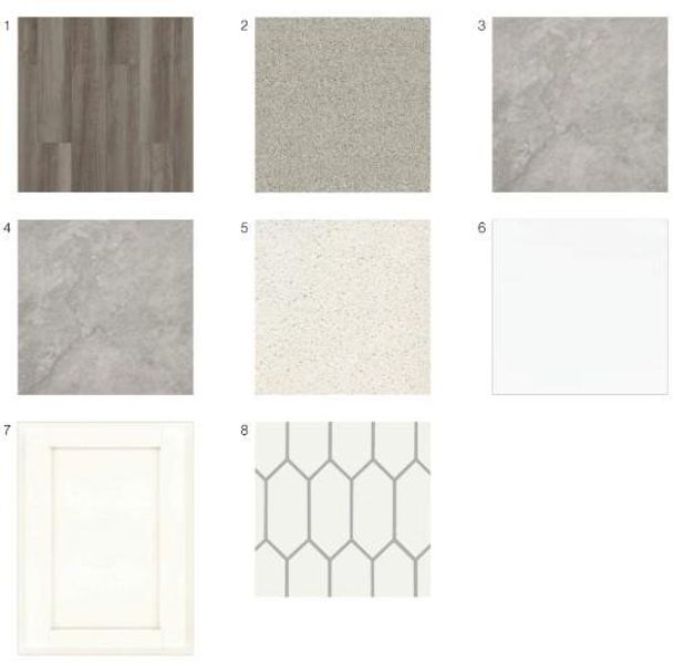 Sample of building materials used in homes in Bennett Farm, Loganville (Image 31). Sample of building materials used in homes in Bennett Farm, Loganville (Image 31).