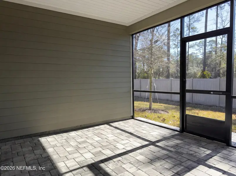 Exterior details and patio area of a home in , St. Johns (Image 4).