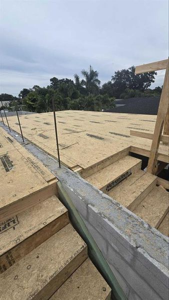 In-progress construction of a new home in , St. Petersburg, FL (Image 12).