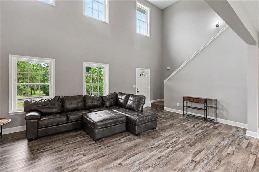 Furnished interior view inside a new home in , Cedartown (Image 15).