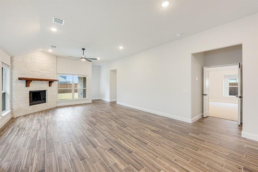 Spacious, unfurnished interior of a new home in Silo Mills Classic 50, Joshua (Image 19).