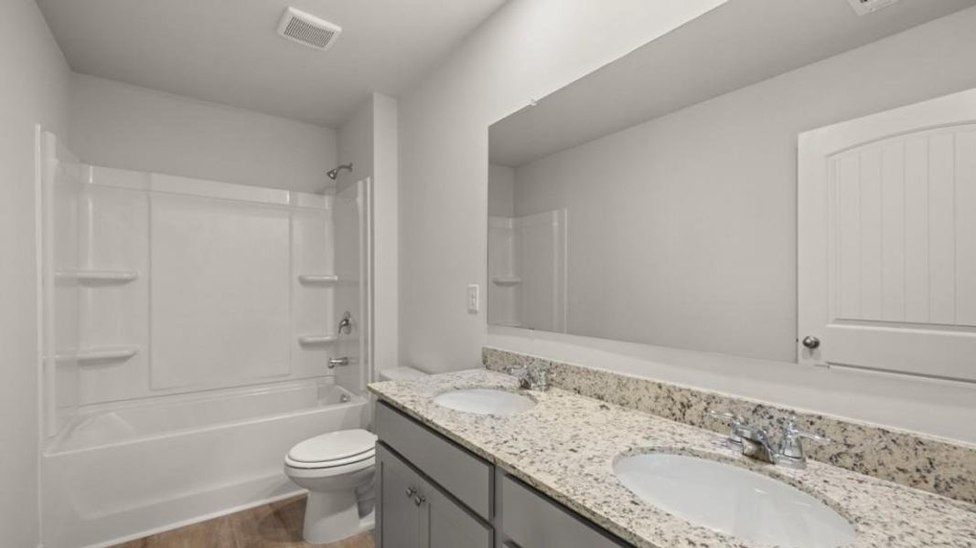 Furnished interior view inside a new home in Sheffield Highlands, Dallas (Image 3).