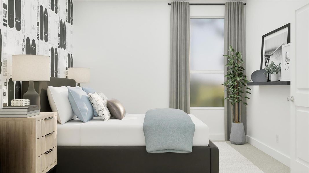 Furnished interior view inside a new home in Pleasant Hill, Bryan (Image 22).