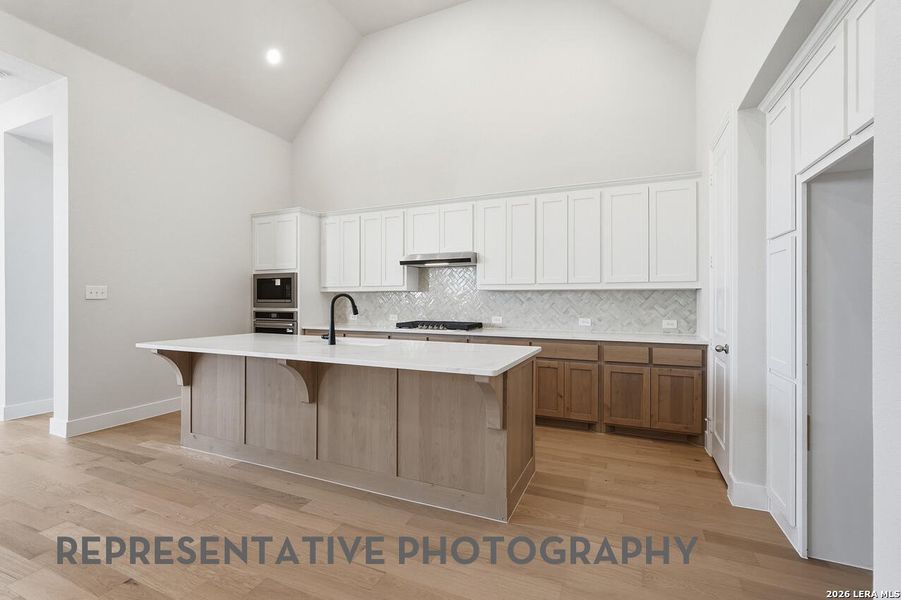 Furnished interior view inside a new home in The Ranches at Creekside, Boerne (Image 6).