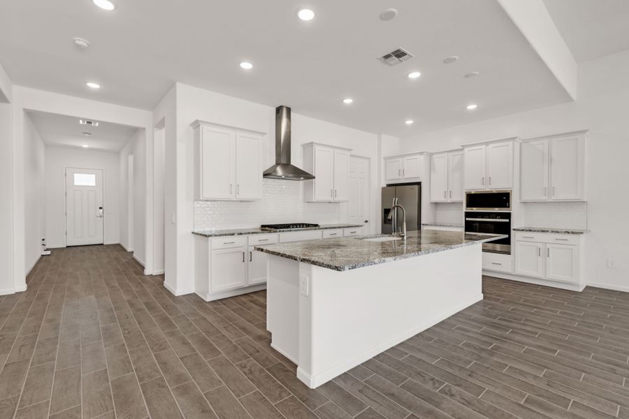Furnished interior view inside a new home in Saguaro Reserve II, Marana (Image 6).