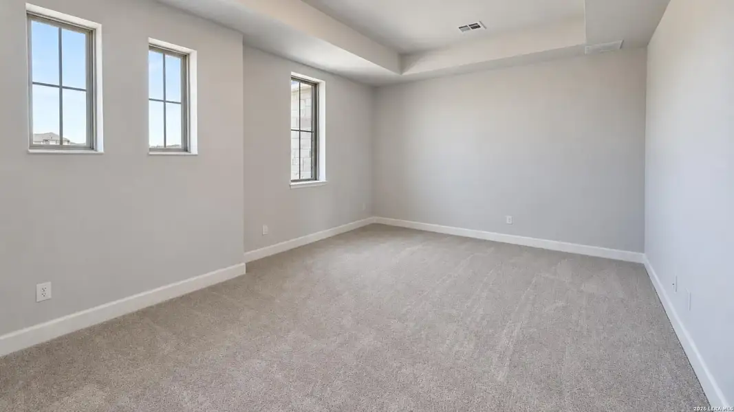 Spacious, unfurnished interior of a new home in Mayfair, New Braunfels (Image 23). Spacious, unfurnished interior of a new home in Mayfair, New Braunfels (Image 23).