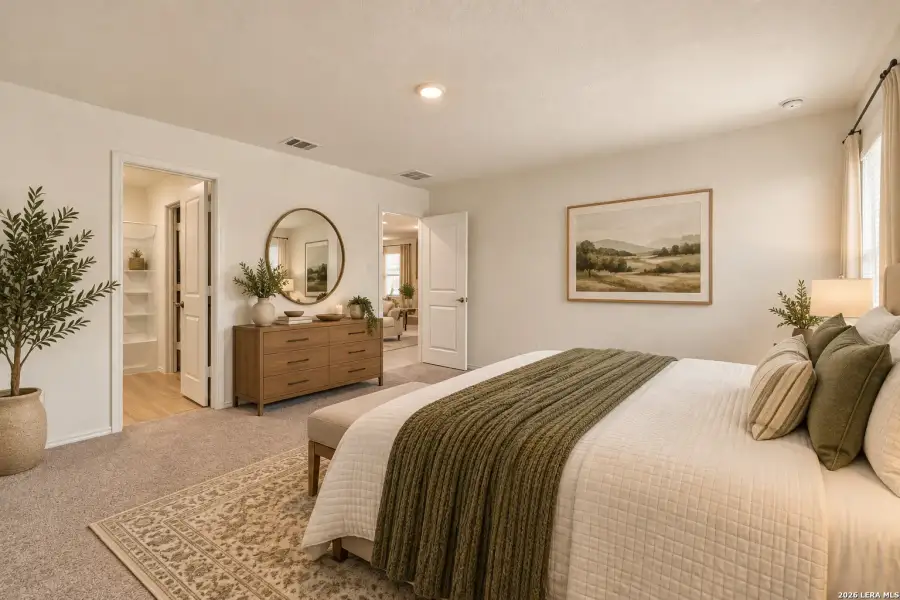 Furnished interior view inside a new home in Ruby Crossing, San Antonio (Image 6).