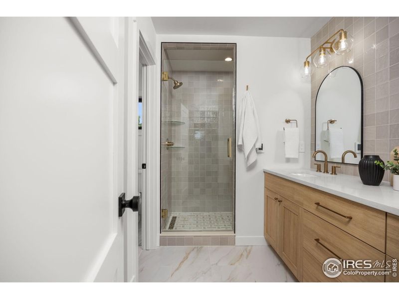 Primary Bathroom with Heated Floor