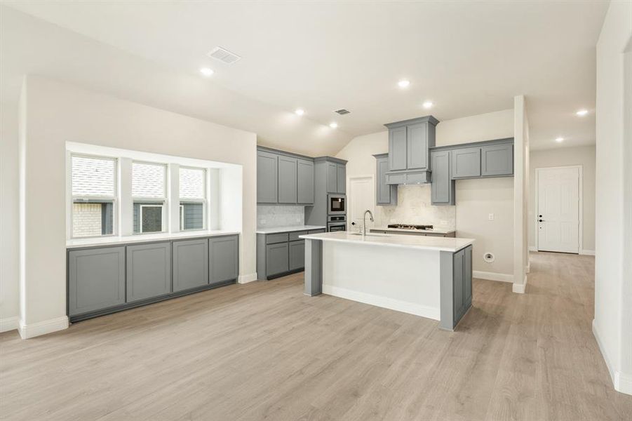 Furnished interior view inside a new home in Sunset Ridge, Alvarado (Image 5).