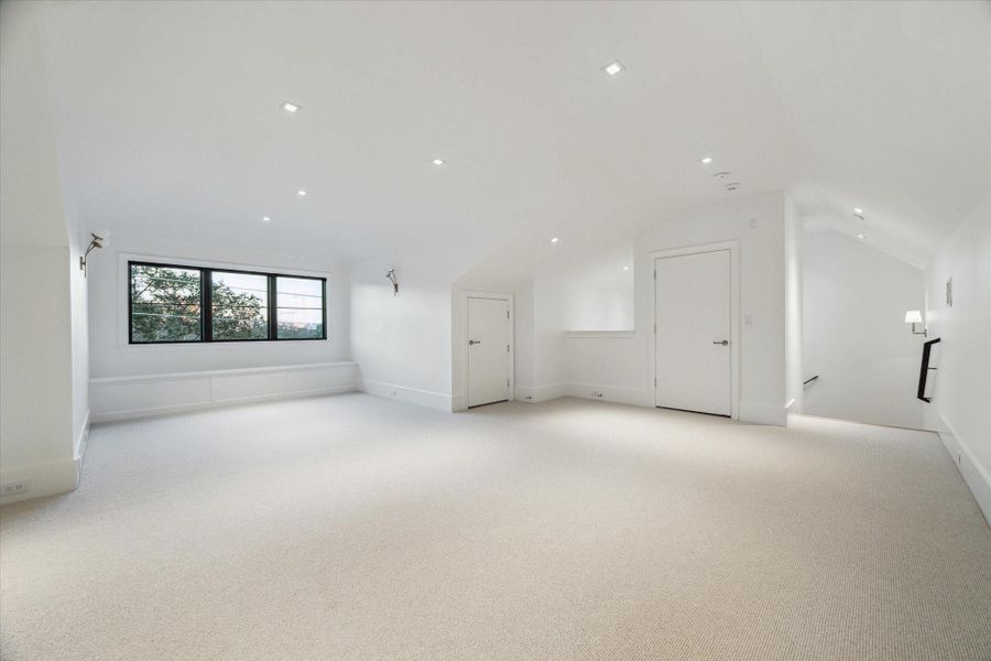 [Third Floor]Note built-in bench beneath dormer window.