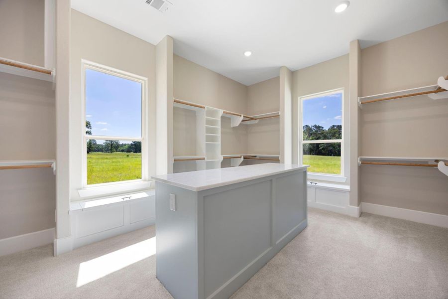 Furnished interior view inside a new home in , New Waverly (Image 17).