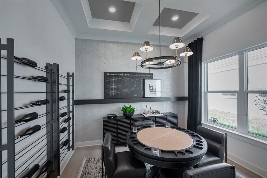 Furnished interior view inside a new home in Two Rivers, Zephyrhills (Image 17).