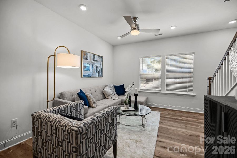 Furnished interior view inside a new home in Sycamore Trail, Matthews (Image 22).