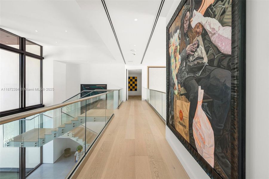 Furnished interior view inside a new home in , Coral Gables (Image 9).