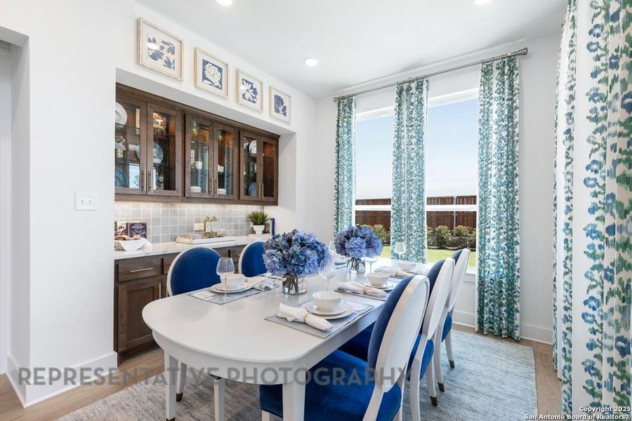 Furnished interior view inside a new home in Weston Oaks, San Antonio (Image 25). Furnished interior view inside a new home in Weston Oaks, San Antonio (Image 25).