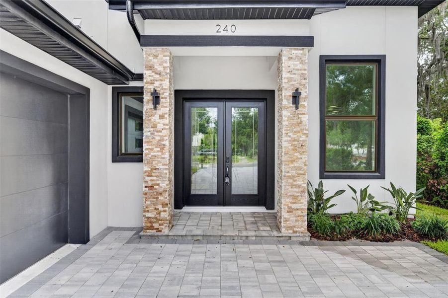 Exterior details and patio area of a home in , Winter Park (Image 27). Exterior details and patio area of a home in , Winter Park (Image 27).
