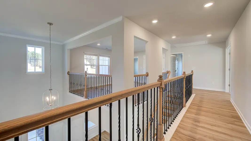 Furnished interior view inside a new home in Riverbend Overlook, Fayetteville (Image 22).