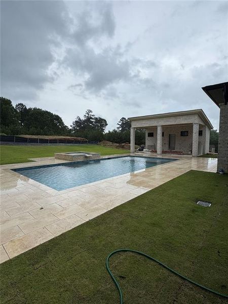 Exterior details and patio area of a home in , Buford (Image 27).