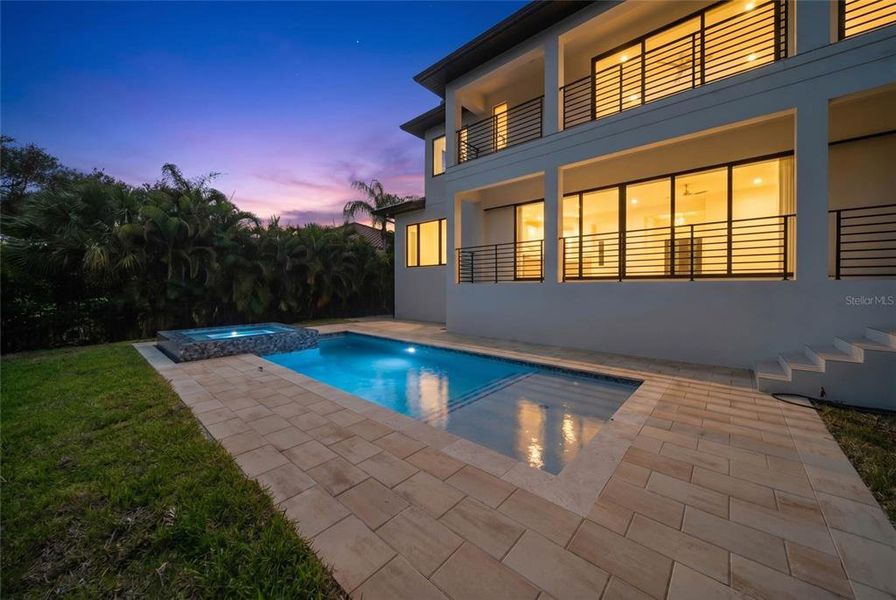 Exterior details and patio area of a home in , Longboat Key (Image 46). Exterior details and patio area of a home in , Longboat Key (Image 46).