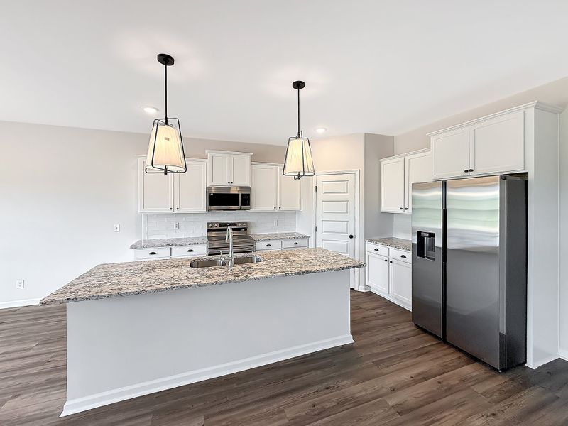 Furnished interior view inside a new home in The Village at Sassafras, Allenhurst (Image 9).