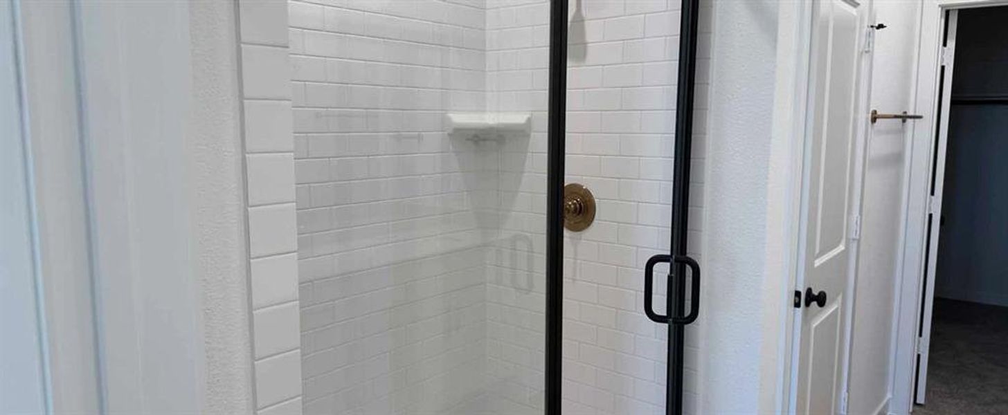 Primary Bathroom Construction Progress featuring the Serene Collection