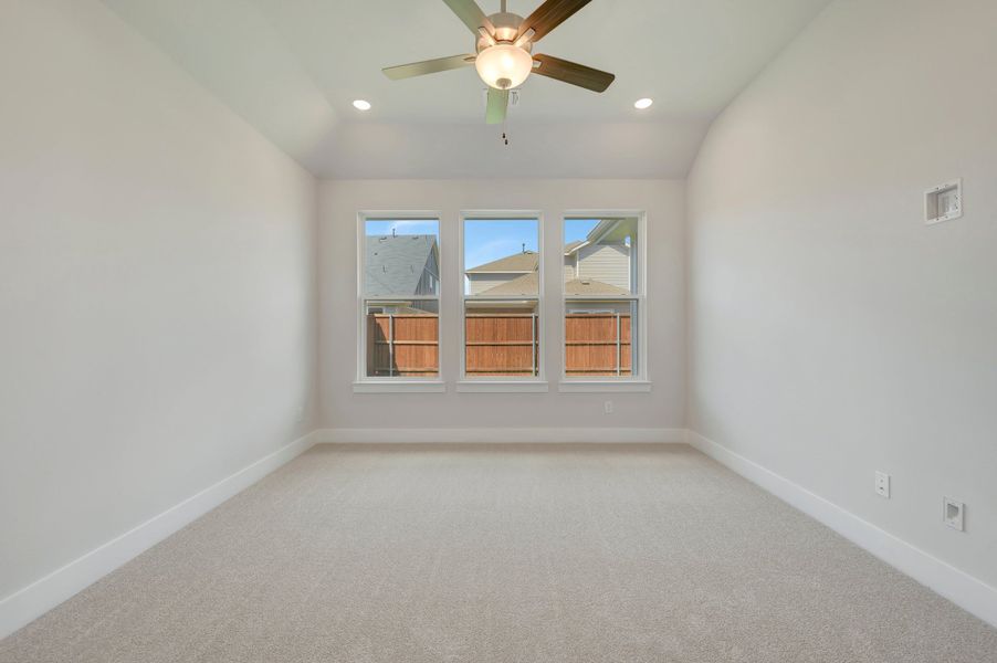 Spacious, unfurnished interior of a new home in The Meadows, Denton (Image 20).