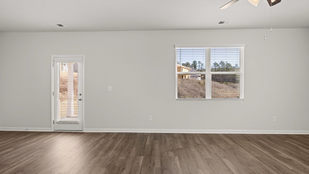 Spacious, unfurnished interior of a new home in Southwind Village, Evans (Image 14). Spacious, unfurnished interior of a new home in Southwind Village, Evans (Image 14).
