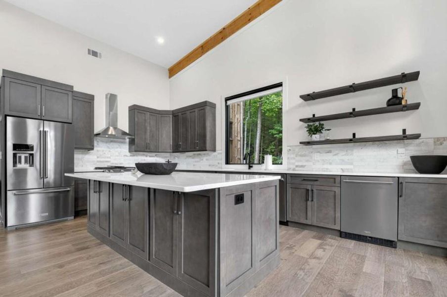 Furnished interior view inside a new home in , Blue Ridge (Image 14).